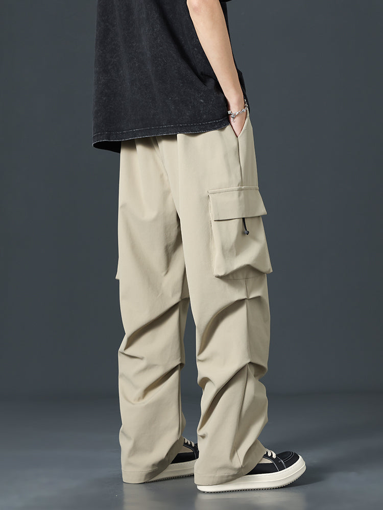 Calça Cargo Metro Wide-Leg