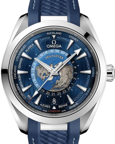 Relógio Seamaster Aqua Terra Worldtimer 41mm
