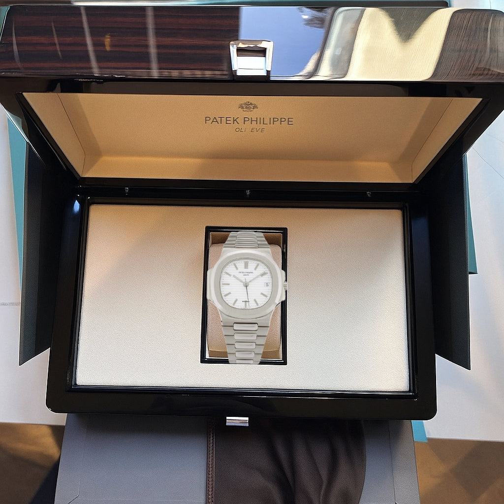 Relógio Nautillus 40mm Branco