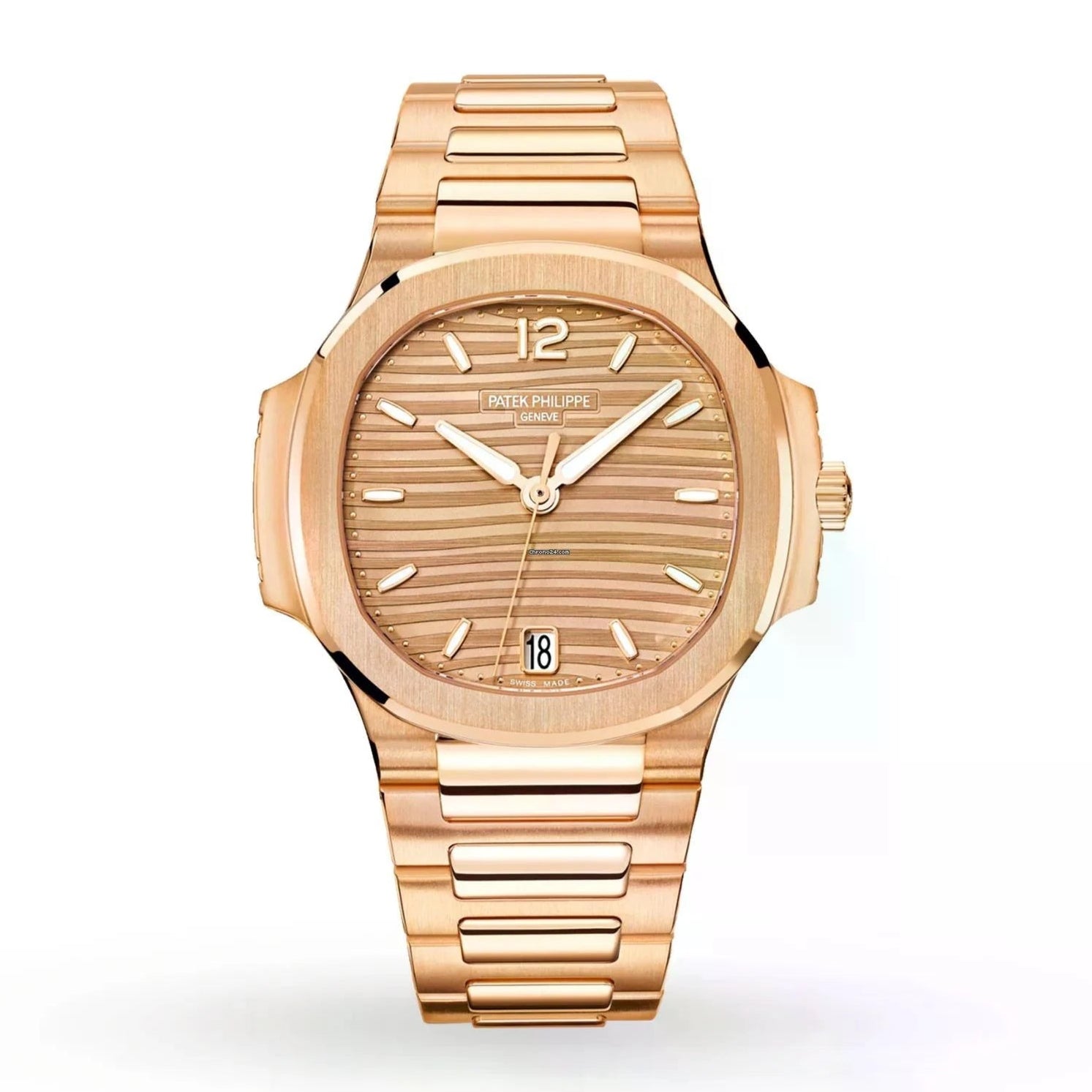 Relógio Nautillus 40mm Gold