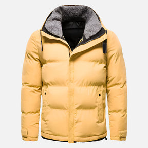 Jaqueta Masculina Puffer Forrada em Lã