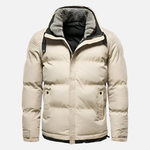 Jaqueta Masculina Puffer Forrada em Lã