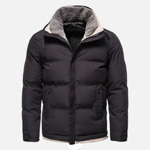 Jaqueta Masculina Puffer Forrada em Lã