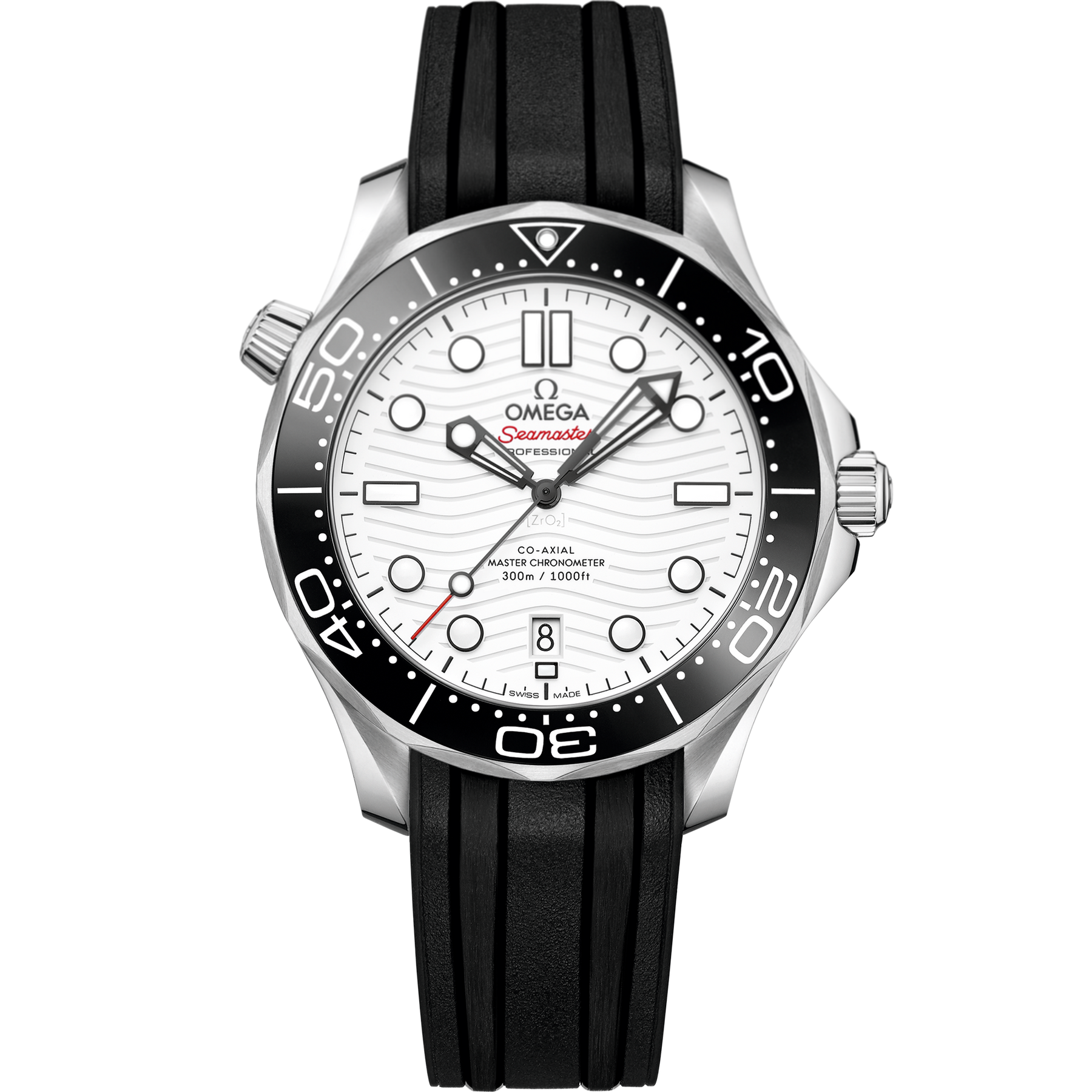 Seamaster Diver 300M 42 mm Bracelete de Borracha