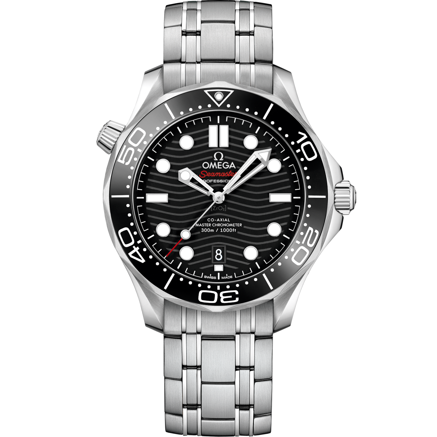 Seamaster Diver 300M Black 42 mm em Aço